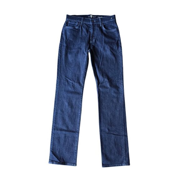 7 For All Mankind Standard Casual Blue Denim Women’s Jeans. Size 28 - Picture 1 of 7
